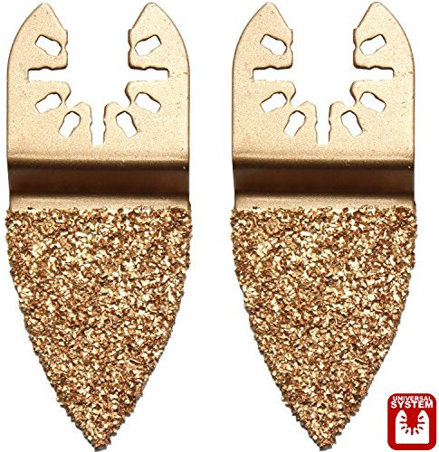 Hobbypower24© Zubehör 2er-Set Hartmetall Raspel Finger Fein Multimaster Bosch Oszillierende Multitools