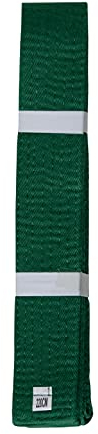 Lisaro kampfsportgürtel Karate Judo Taekwondo Ju Jutsu BJJ Gürtel Gr. 160-300 cm (grün, 220)
