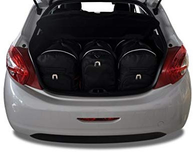 KJUST Reisetaschen 3 stk kompatibel mit PEUGEOT 208 HATCHBACK I (A9) 2012-2015