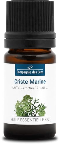 MEERESFENCHEN (Crithmum maritimum) BIO - 5ml - Premium-Qualität Ätherisches Öl - 100% Rein, Natürlich, ChromaCert® Garantie - Chemotypisiert & Vollspektrum