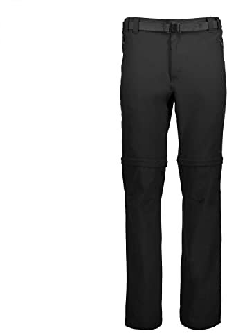 CMP - Herrenhose mit Reißverschluss, Schwarz, 60