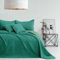 AmeliaHome Tagesdecke hellgrün dunkelgrün 200x220 Bettüberwürf zweiseitig Ultrasonic Steppung Polyester Softa