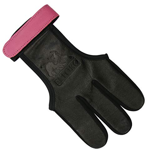 elToro Prisma I - Schießhandschuh - Farbe: Pink - Größe: M; Zubehör Bogenschießen, Pfeil und Bogen, Bogensport, Handschuh