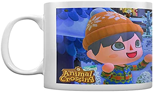 Animal Crossing Winter Coffee Mug White