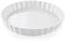 Topkapi Tortelett ETB5328 Plat à tarte en porcelaine Blanc Passe au four 28 cm