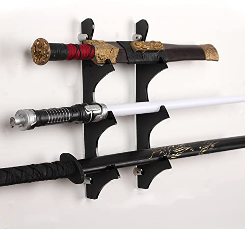 LEILIN Support mural en acrylique pour sabre laser Sword Kantan - Support mural pour sabre laser Kantan