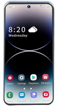 Bewinner Smartphone I14 ProMax da 6,7 Pollici per Android 12, Telefono Cellulare Sbloccato Economico, 4 GB di 128 GB Rom, Fotocamera da 8 MP 16 MP, Face ID, 4000 mAh,