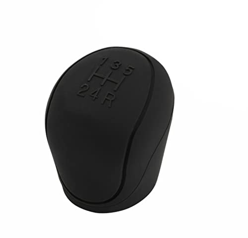 TUKNN Couvercle de Pommeau de Levier de Vitesse, Couvre Frein Main Silicone, Anti Dérapant, Résistante, pour Voiture Décoration, Noir