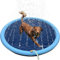 YUDANSI Pliable épaissi De Piscine pour Chien, 150cm Intérieur Extérieur Piscine Hors Sol, Été Jardin Jouer Accessoires De Piscine, Piscine pour Chien pour Petits Chiens, Chats Et Enfants (150cm)