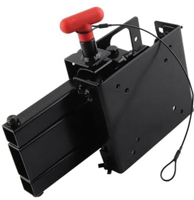 Support Mural pour Moniteur de Camping-Car, Support de Montage TV à Charge Solide et Peu Encombrante 40 à 440 Mm Flexible avec Serrure pour Yacht