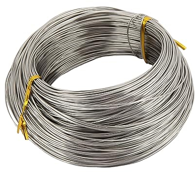Filo in Acciaio Inox φ1 mm 100 m per Bricolage