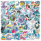 Delfin-Aufkleber für Laptop (50 Stück), Geschenk für Kinder, Teenager, Erwachsene, Mädchen, Jungen, wasserdichte Aufkleber für Wasserflasche, Delfin-Vinyl-Aufkleber für Scrapbooking, Skateboard,