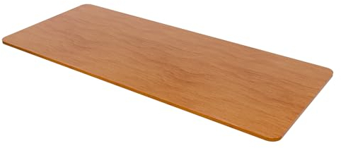 ERGOMAKER Schreibtischplatte, Tischplatte 140x60 cm Perfekt für Schreibtisch Gestell, Höhenverstellbarer Schreibtisch Stärke 18 mm(Kirsche)