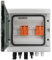SeKi DC 2 String 2P T2, scatola di collegamento solare, protezione da sovratensione/fulmini, 32 A, 1000 V, alloggiamento a parete, IP65 8 moduli; PV fotovoltaico