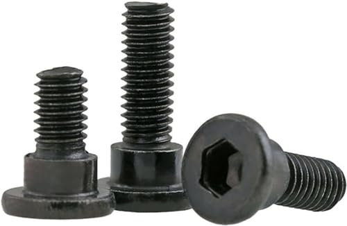 Passschrauben, Innensechskant-Passschraube, kleines Steckermodell, Positionierungsbolzen, Stufenplatten-Stellschraube, Standardteile, Klasse 12.9, M2,5, M3 (Length : 20pcs, Size : M2.5x10mm)(M2.5x4mm)