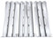 tuning-art GA31 Gasgrill Brennerabdeckung Edelstahl kompatibel mit Napoleon Triumph T410 | Passgenau | Brennerschutz, Farbe:3er Set Chrom Bulle