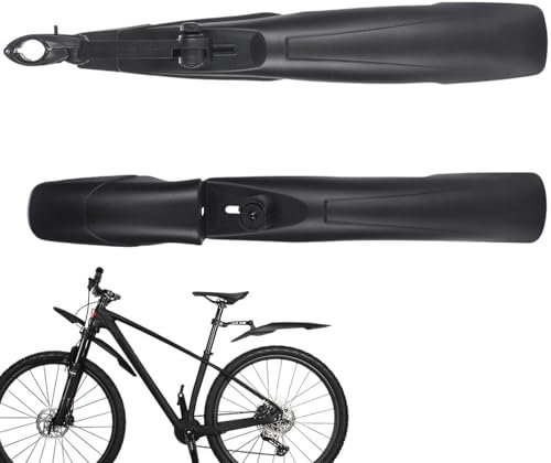 Ensemble De Garde-boue Pour Vélos, Garde-boue Et Arrière, Garde-boue Réglables Pour Vélos, Conception À Dégagement Rapide, Garde-boue Pour Pneus, Protection Robuste Pour Vélos De Montagne