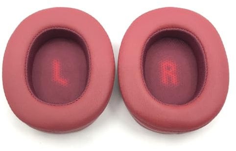 For JBL E55BT Foam Headphone Cover, Headset Foam Ear Muffs (Red)