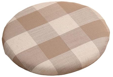 MagiDeal Rundes Bodenkissen, Stuhlsitzpolster, weiche Meditationskissen, dekoratives Bodenkissen für Esszimmer Garten Kindergartendekoration, Plaid