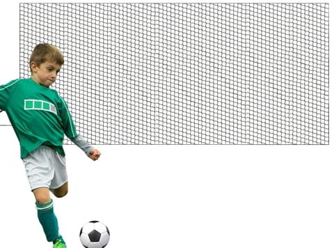 Soccer Back Stop Net Ball Sports Practice Netting Barrier,Nylon Multifunctional Practice Barrier | Heavy Duty Reusable Secure Mesh Design Outdoor Sport Training Equipment For Garden And School