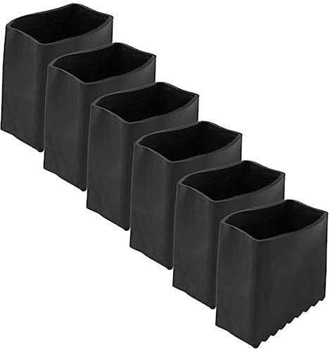iplusmile Leiterfußabdeckungen 6 Stück Aus Epdm Gummi Rutschfest Hitzebeständig Elastisch Leiterpolster Zum Bodenschutz Für Haushaltsleitern Und Schiebeleitern 2,5x3,5cm