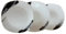 Set di Piatti Paint Da Tavola in Porellana Resistente Design Moderno, 18 Pezzi Per 6 Persone, Bianco e Nero, Per Uso Quotidiano, Per Lavastoviglie.