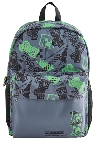 NEXT Jungen Standard Minecraft Rucksack Creeper Print One