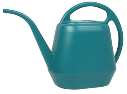 Opatiny Long Mouth Watering for Can, 4L Thickened for Plastic Garden Watering Kettle with Spout Precise Plant Watering, Indoor Outdoor, Dark Green, Lake Blue, Deep Blue, Rose Red