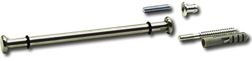 Glastablarträger Verona 200 x ø12 mm, Edelstahl rostfrei