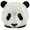 Quail Ceramics Coquetier Motif visage de panda