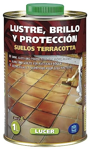 Monestir LUCER LUSTRE Y PROTECCION para suelos Terracotta o barro ACABADO BRILLO 1L MONESTIR