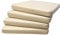 Sedex 4er Set Sitzpolster Larissa Sitzkissen Stuhlkissen Auflage Kissen Polster Kunstleder - beige