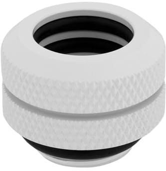 Corsair Hydro X Series XF Hardline-Anschluss, AD 12 mm, Viererpack, Weiß, One size