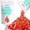 Hemway Eco Friendly Biodegradable Glitter - Red Holographic | 100g Super Chunky Plant-Based Metallic Flakes for Arts & Resin Crafts | Bio Supplies for Festival, Hair, Face, Body & Nail Art