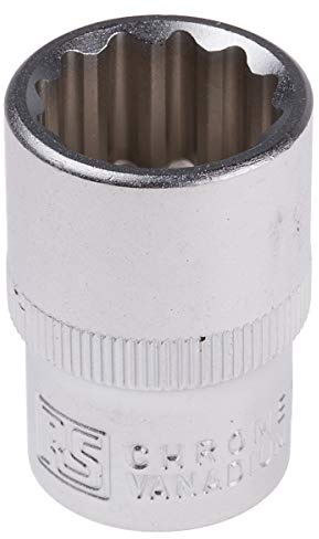 RS PRO Square socket spanner insert, 18 mm, 12-point drive