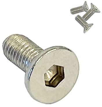 SCHMIDT systemprofile 50x Senkschraube M6 16mm Edelstahl Schraube Innensechskant Aluprofil-Zubehör