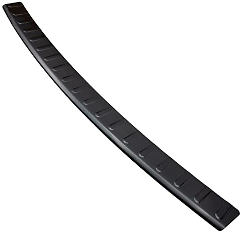 Aroba AR113-BL Edelstahl Schwarz Black Chrome Ladekantenschutz kompatibel mit Volkswagen UP BJ. 12.2011-6.2016 passgenau Abkantung Farbe Schwarz-Anthrazit