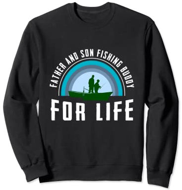 Vater und Sohn Angeln - Father and Son Fishing Buddy Sweatshirt