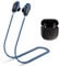 WOFRO Anti-Lost Strap for Bose QuietComfort Earbuds II, Sports Soft Silicone Lanyard Accessories Compatible with New Bose QC Earbuds 3 Neck Rope Cord (Blue)