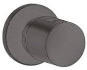 hansgrohe AXOR Uno² Abstellventil Unterputz, Farbe: Brushed Black Chrome