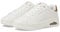 Skechers Damen Courted Air UNO Court, White Leather/Rose Gold Duraleather, 41 EU