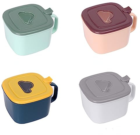 MIEDEON 4 in 1 Aufbewahrungsbox Küchen Gewürzbehälter Zuckerwürfel Pfeffer Chilipulver Box Kreative Gewürzkiste mit Deckel Gewürzdose (Blau,4.3X2.7In)