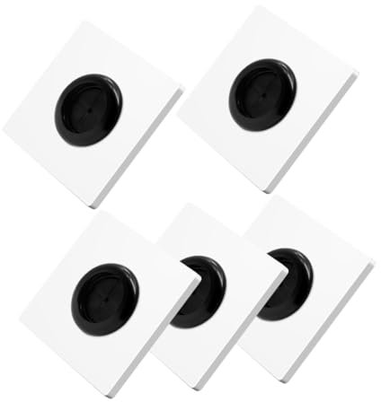 Angoily Pcs Wall Plate Cable Pass Through Cover Hide Wires Wall Wire Covers for Cables