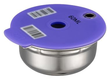 Bosch - Cápsula de café recargable y reutilizable, filtro de café de acero inoxidable para cafetera Bosch Series (180 ml)