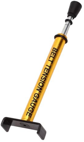 GIWFBQTR Riemenspannung im Messgerät, Riemenmessgerät, Einstellbar auf 10 Pfund, mit L-Förmigem Pad, Motorrad-Riemenspannungswerkzeug