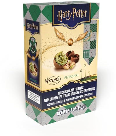 Harry Potter Milk Chocolate Pistachio Truffles Box 150g