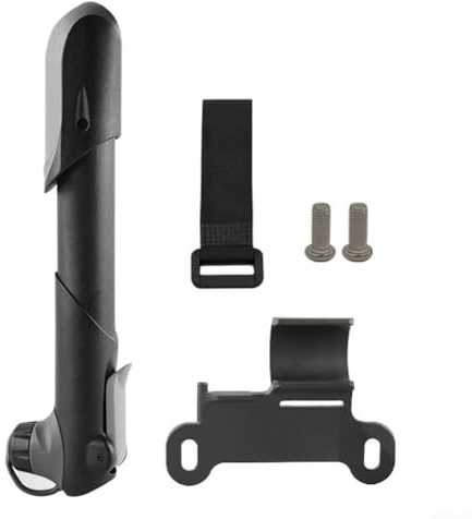 Gdfnmogo Tragbare Pumpe mit Luftanzeige, 120 PSI Handpumpe für Presta-Ventil, kompatibel mit Rennrad, Mountainbike, E-Bike, Kinderwagen, Rollstuhl und Sportbällen (Absatz)