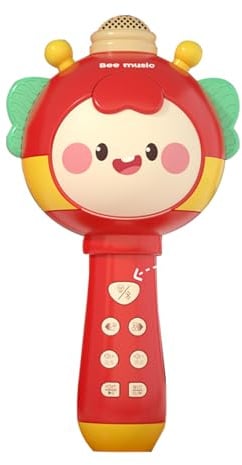 Spielzeug Mikrofon Cartoon Kinder Karaoke Maschine | Spiel Mikrofon Für Für Mädchen Vorschulkinder Geburtstagsparty Zuhause Spielzimmer Schulveranstaltung Feiertagsauftritt
