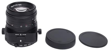 50mm F1.4 Tilt Objektiv, manuelles Fokus Tilt Portrait Objektiv für, Halbformat, große Blende - Kreative Schärfe, Lilliputian Effekt, Perfekt für Videografie und Fotografie