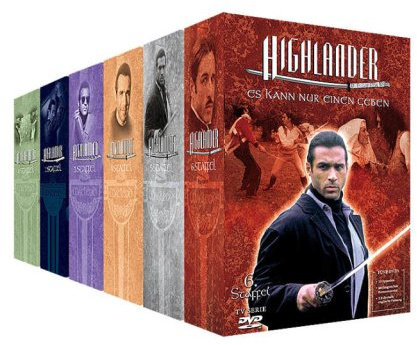 Highlander - Staffel 1-6 Komplett-Package [45 DVDs]